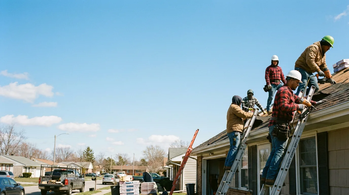 Roofing in Washington Court House, OH near me